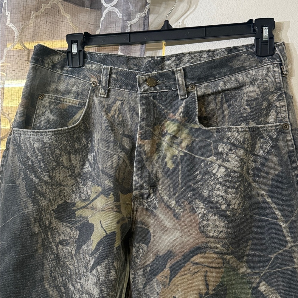 Wrangler Camo Denim Jeans size 34 x 34